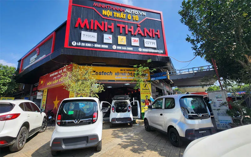 Nâng cấp Phụ Kiện Độ VinFast Minio Green và VF2 tại Thanh Hóa
