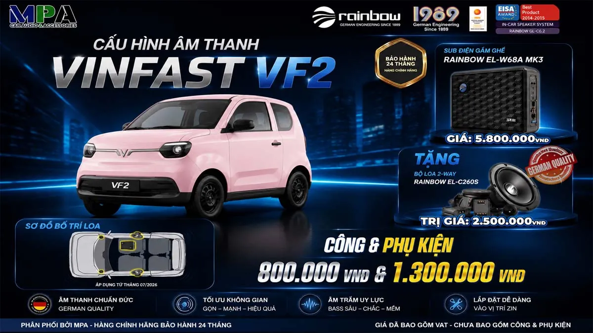 cau hinh am thanh vinfast vf2 sub rainbow Cau Hinh Am Thanh Vinfast Vf2 Sub Rainbow