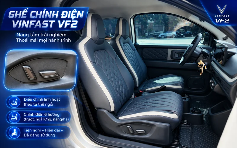 Ghe Chinh Dien Vinfast Vf2 Nang Tam Moi Trai Nghiem