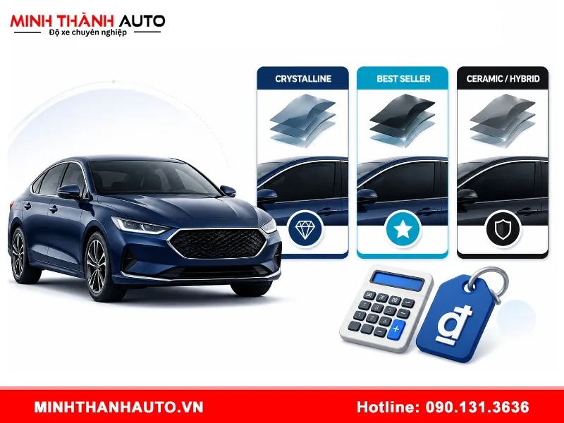 gia dan phim cach nhiet 3m da nang 4 Giá dán phim cách nhiệt 3M tại Đà Nẵng