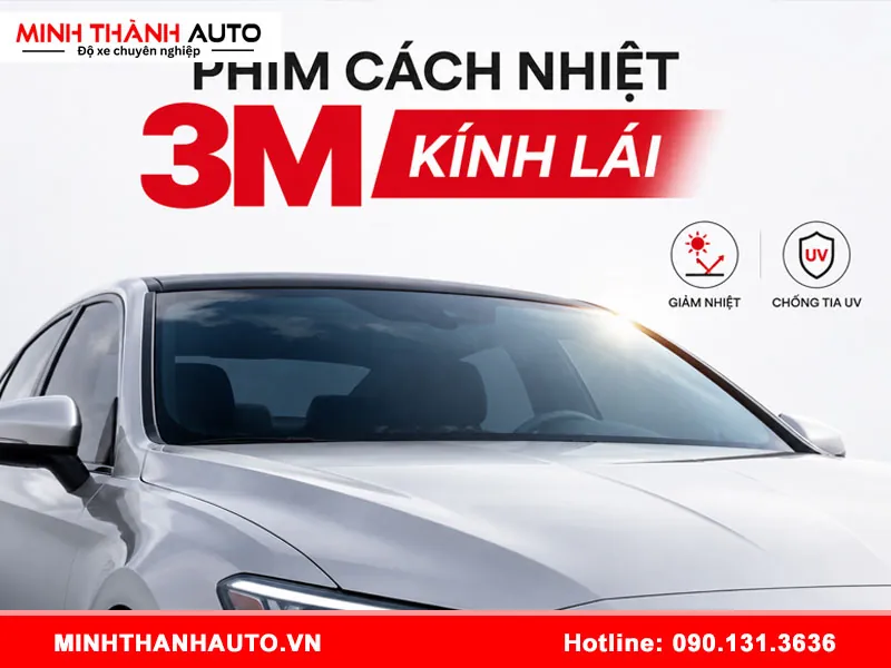 gia phim cach nhiet 3m kinh lai 4 Giá phim cách nhiệt 3m kính lái