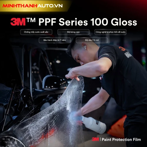 Minh Thanh Auto Thi Cong Ppf 3m Series 100 Gloss Chinh Hang Hac Thanh