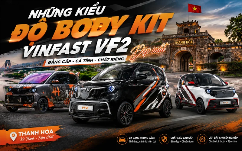 Nhung Kieu Do Body Vinfast Vf2 Dep Mat