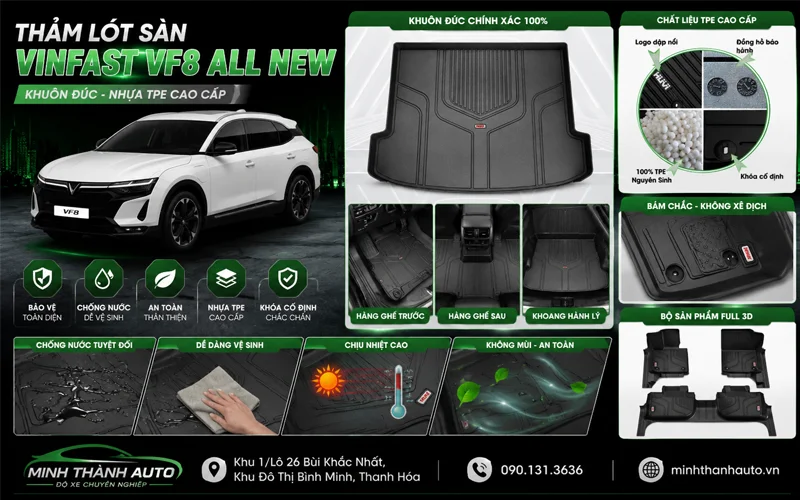 Tham Lot San Tpe Cho Vinfast Vf8 All New