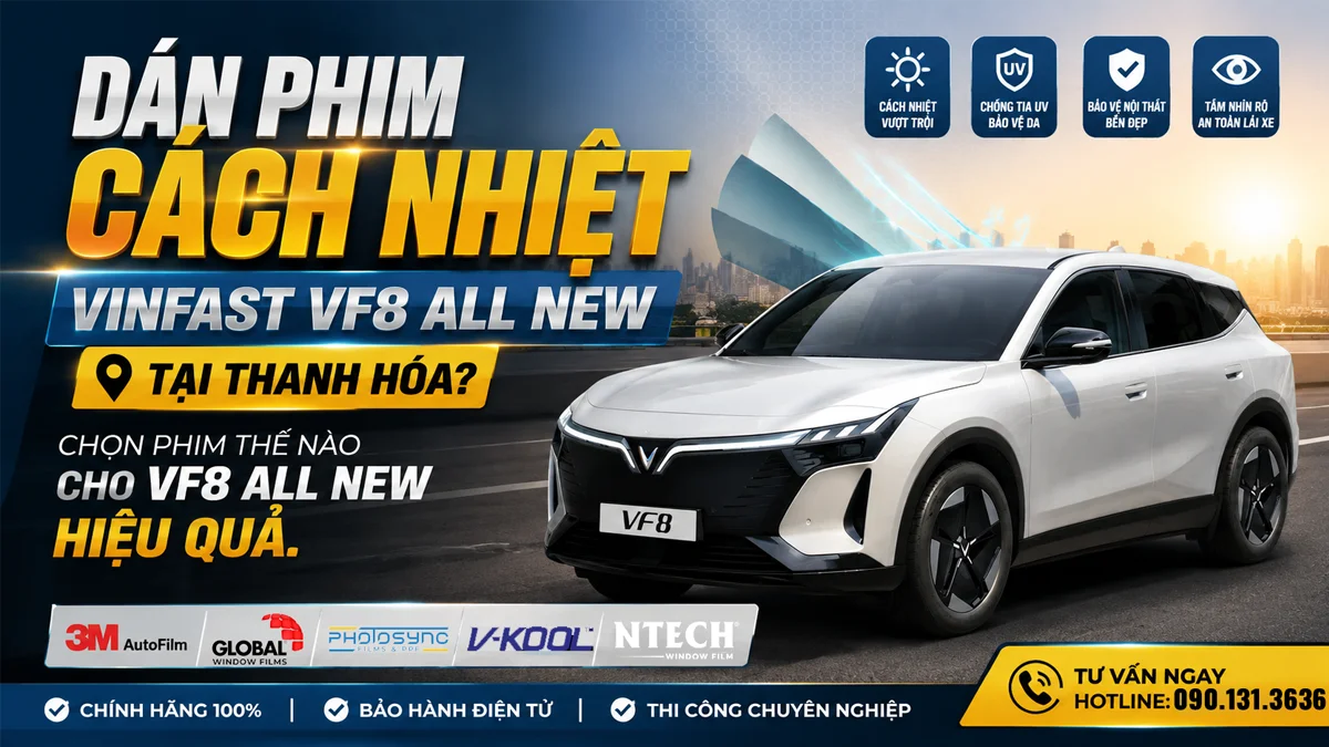Thum Dan Phim Cach Nhiet Vinfast Vf8 All New Thanh Hoa