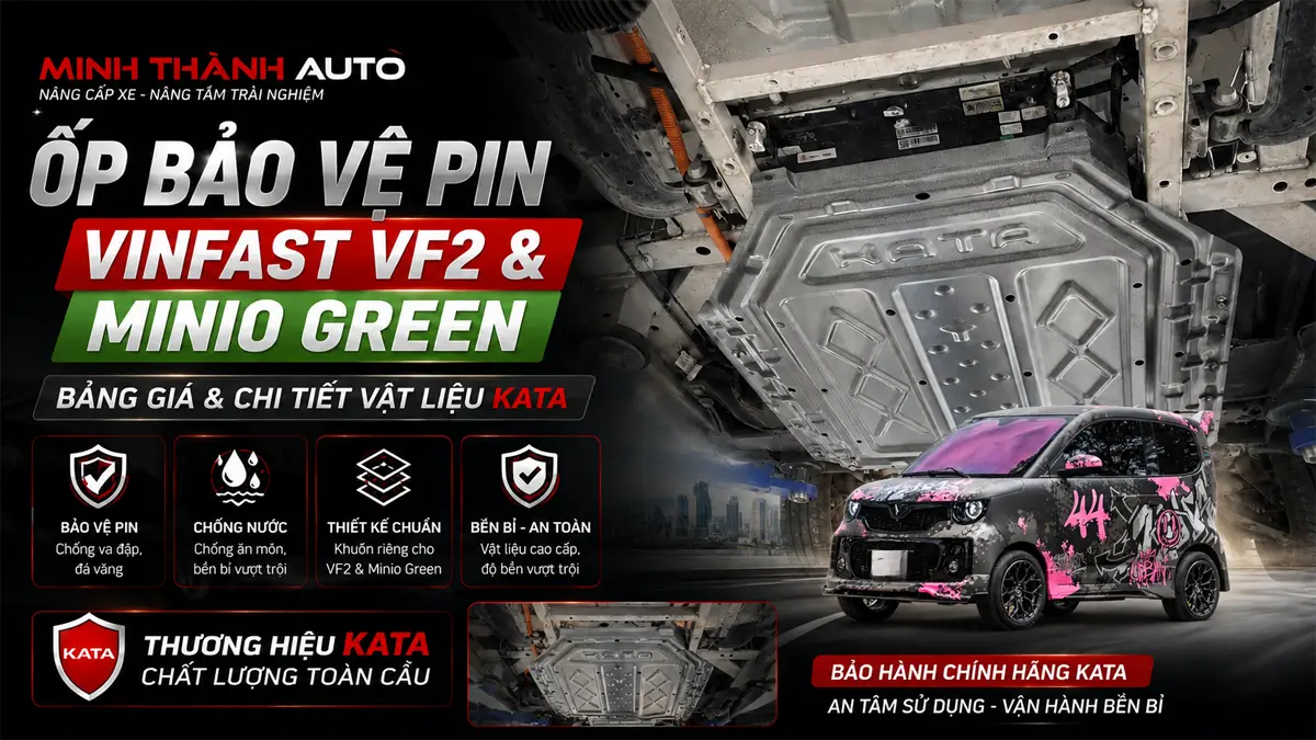 Thum Op Bao Ve Pin Kata Danh Cho Vinfast Vf2 Va Minio Gren