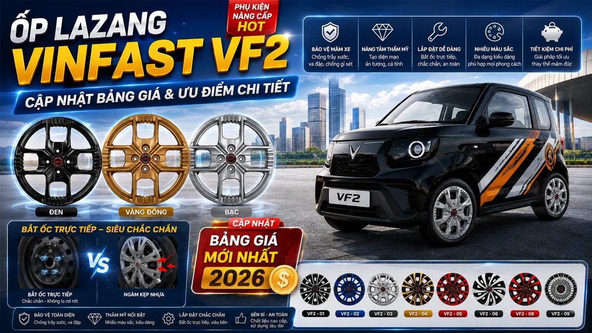 Thum Op Lazang Vinfast Vf2 Cap Nhat Bang Gia