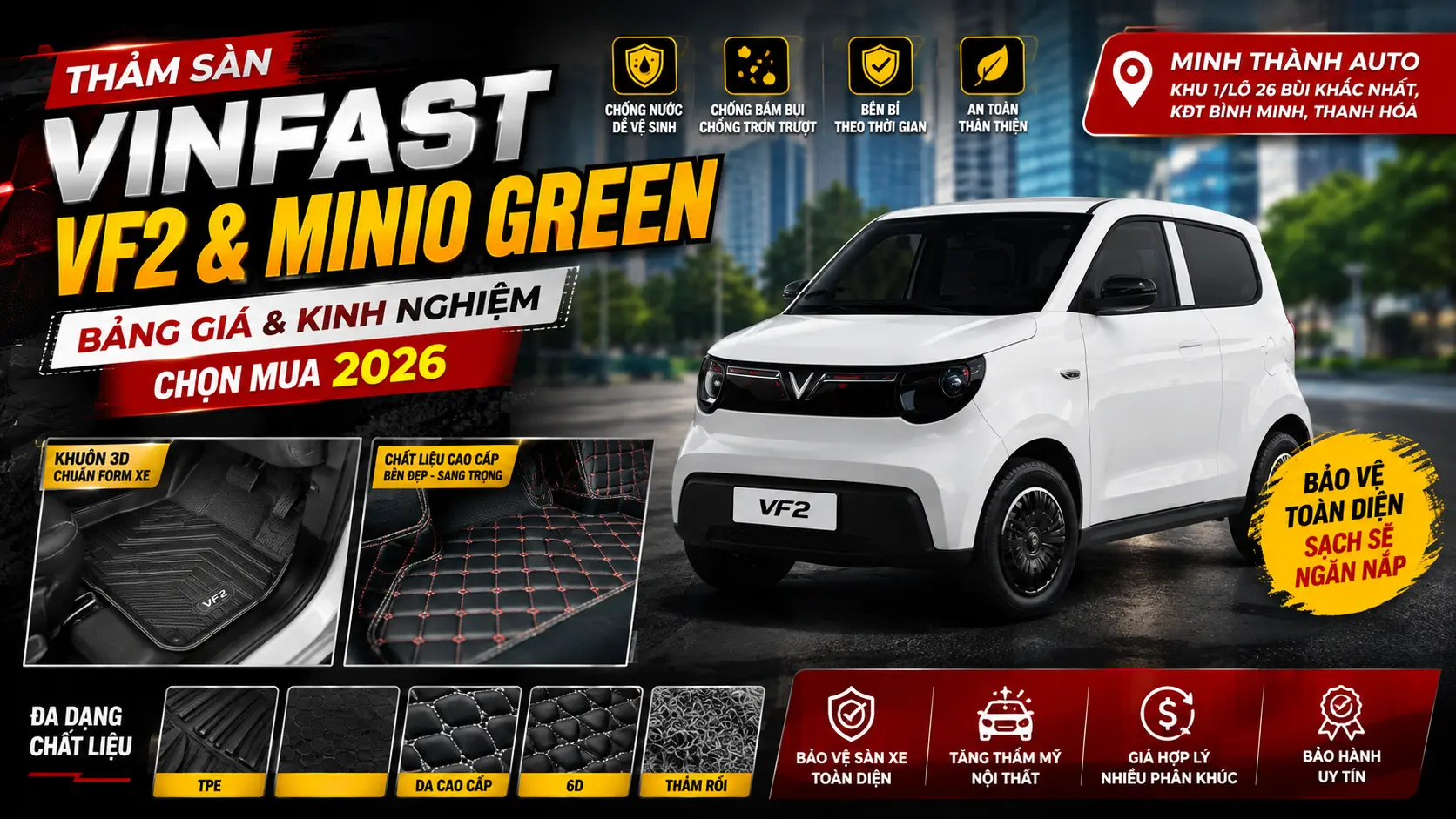 Thum Tham San Vinfast Vf2 Va Minio Green Bang Gia