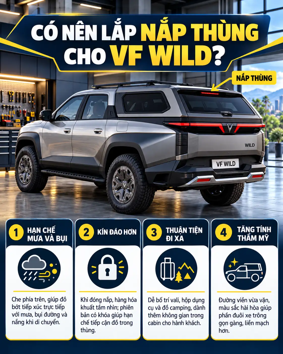 co nen lap nap thung cho vinfast vf wild Co Nen Lap Nap Thung Cho Vinfast Vf Wild