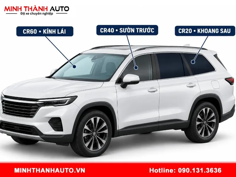 Phim cách nhiệt 3M có mấy màu? Lưu ý khi chọn màu cho xe