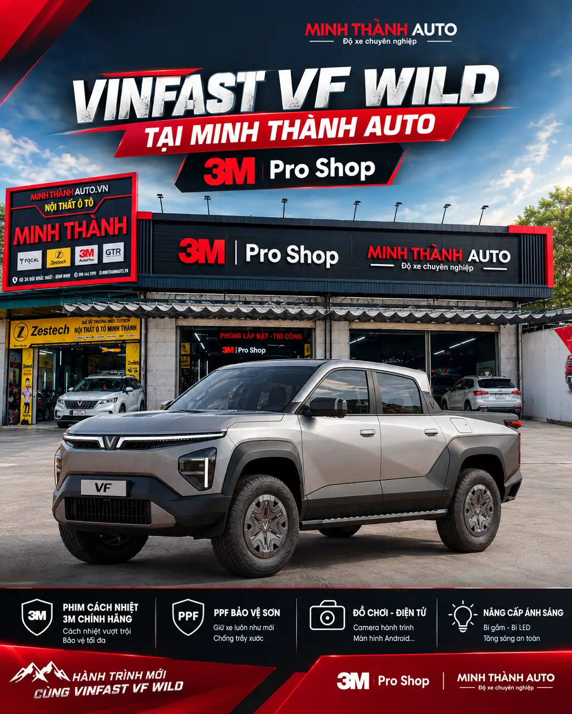 vinfast vf wild tai minh thanh auto 3m pro shop Vinfast Vf Wild Tai Minh Thanh Auto 3m Pro Shop