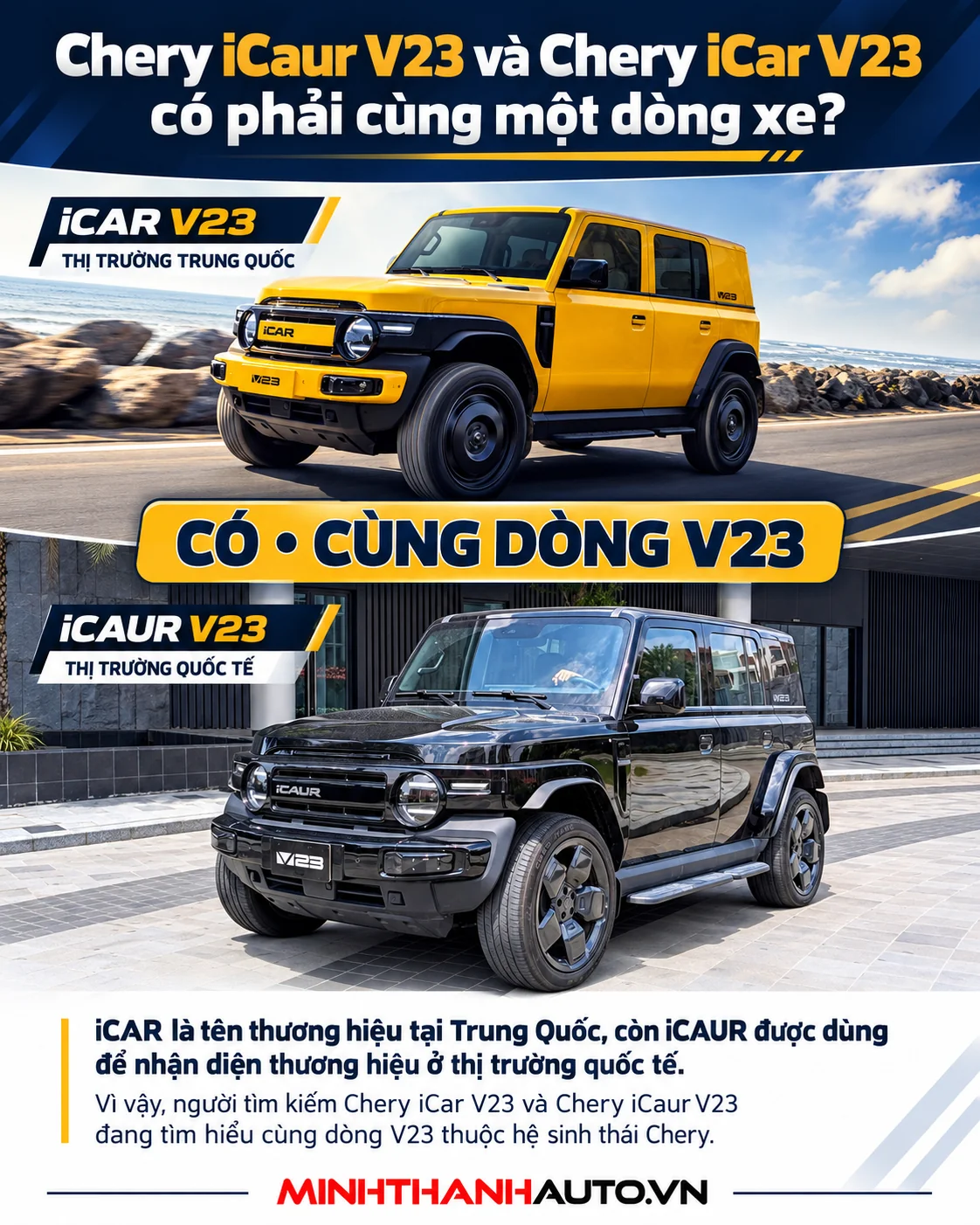 Hai ten mot dong Chery V23 Hai Tên, Một Dòng Chery V23