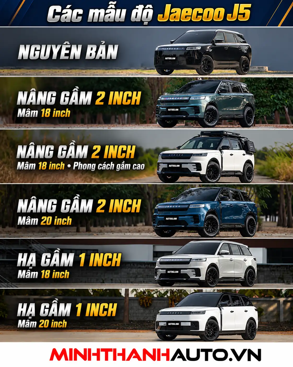Cac Mau Do Jaecoo J5 Tai Minh Thanh Auto