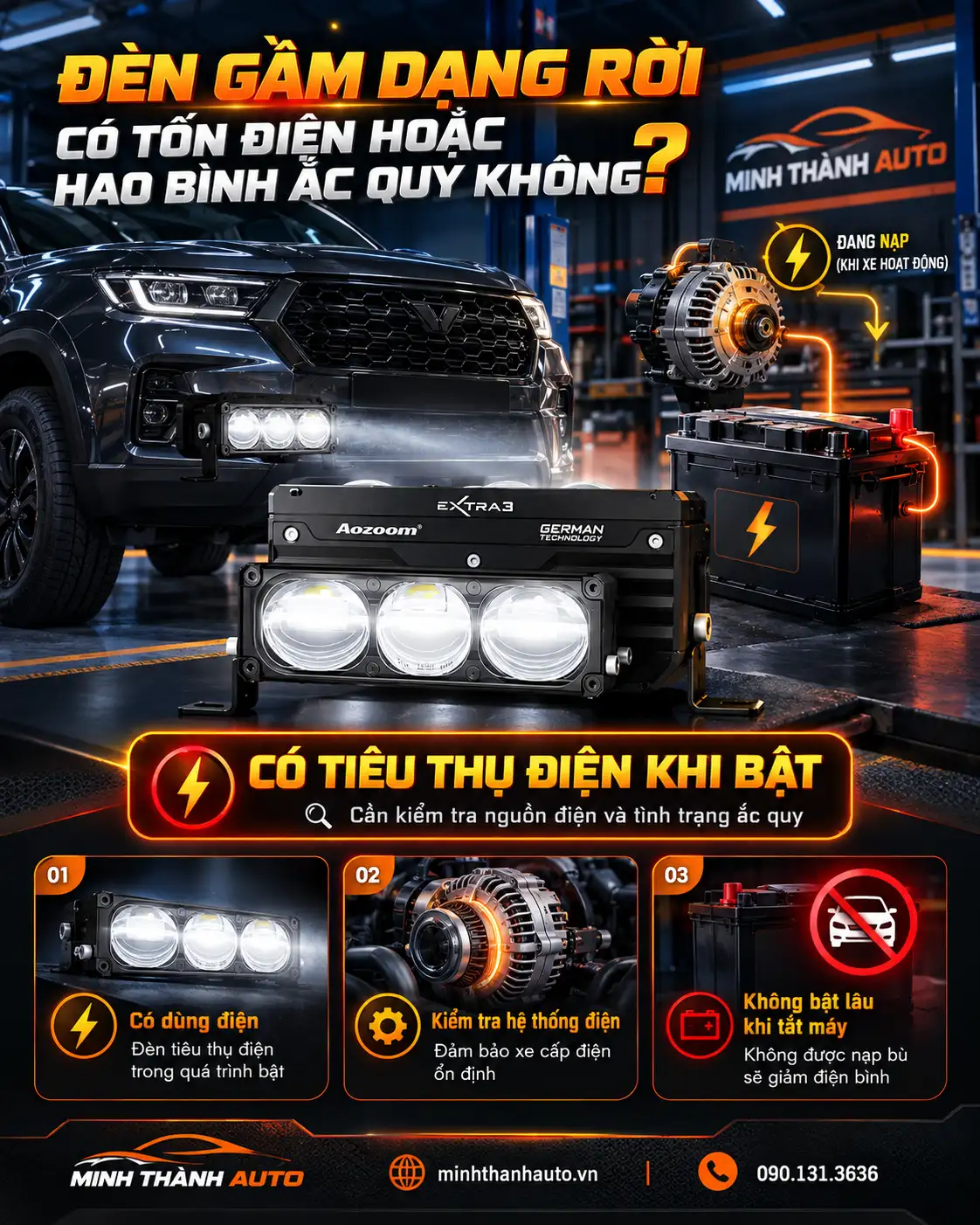 Den Gam Dang Roi Co Dien Hoac Hao Binh Ac Quy Khong