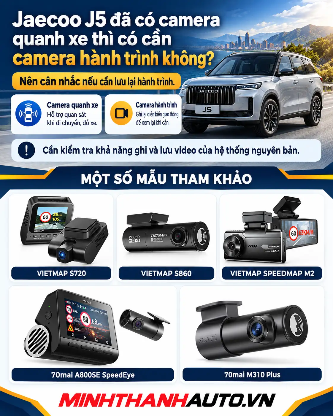 Jaecoo J5 Da Co Camera Quanh Xe Thi Co Can Camera Hanh Trinh Khong