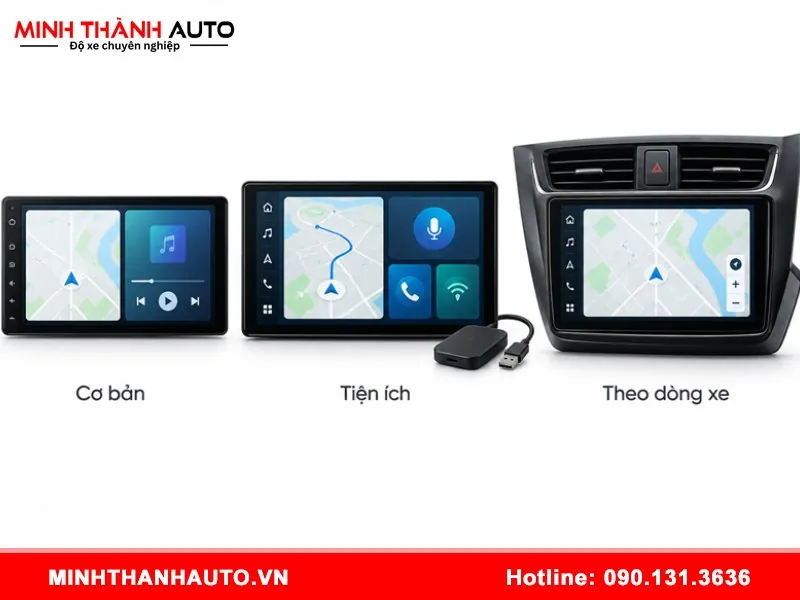 man hinh android o to 1 man hinh android o to