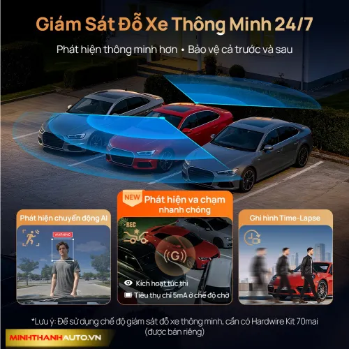 Minh Thanh Auto Giam Sat Do Xe Camera Hanh Trinh 70mai A900 Ultra Minh Thanh Auto Giam Sat Do Xe Camera Hanh Trinh 70mai A900 Ultra