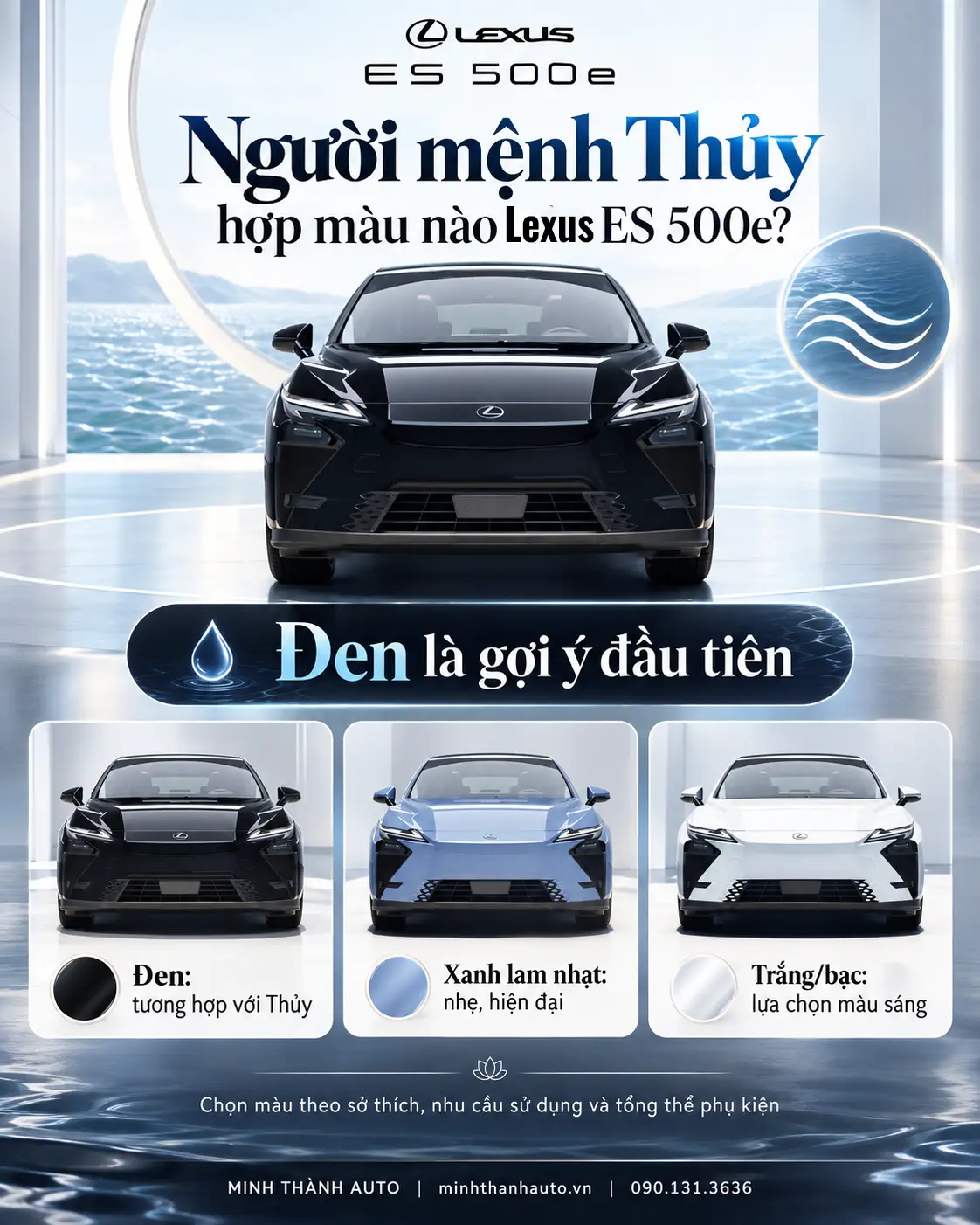 Nguoi Menh Thuy Hop Mau Nao Lexus Es500e