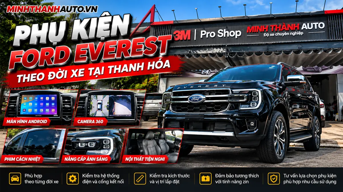 Thum Phu Kien Ford Everest Theo Doi Xe Thanh Hoa